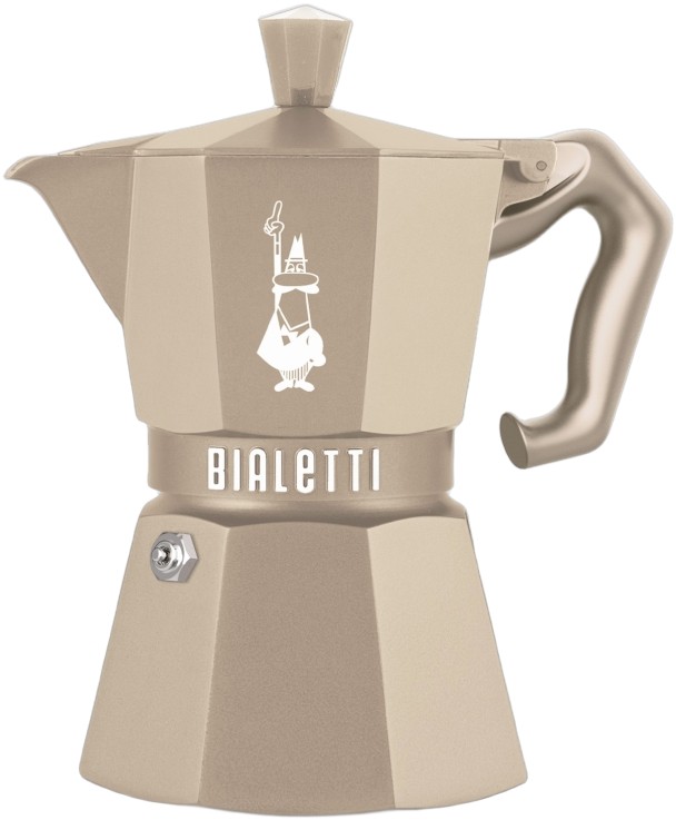 Moka Exclusive Espressokande, 3 kop Induction Bialetti