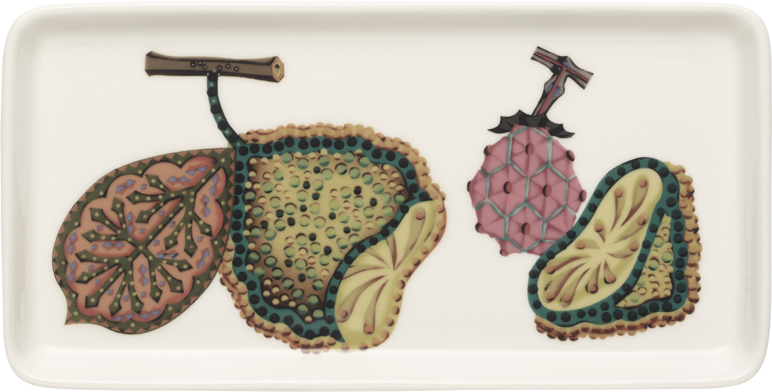 Taika Tallerken Aflang 12x24cm Sato