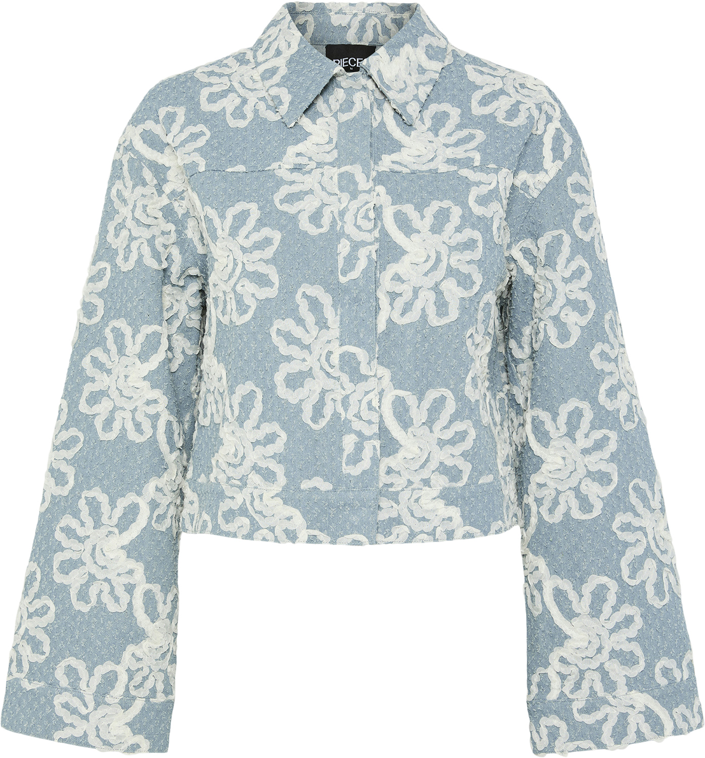 Pclibbey Ls Denim Shirt Jacket D2d