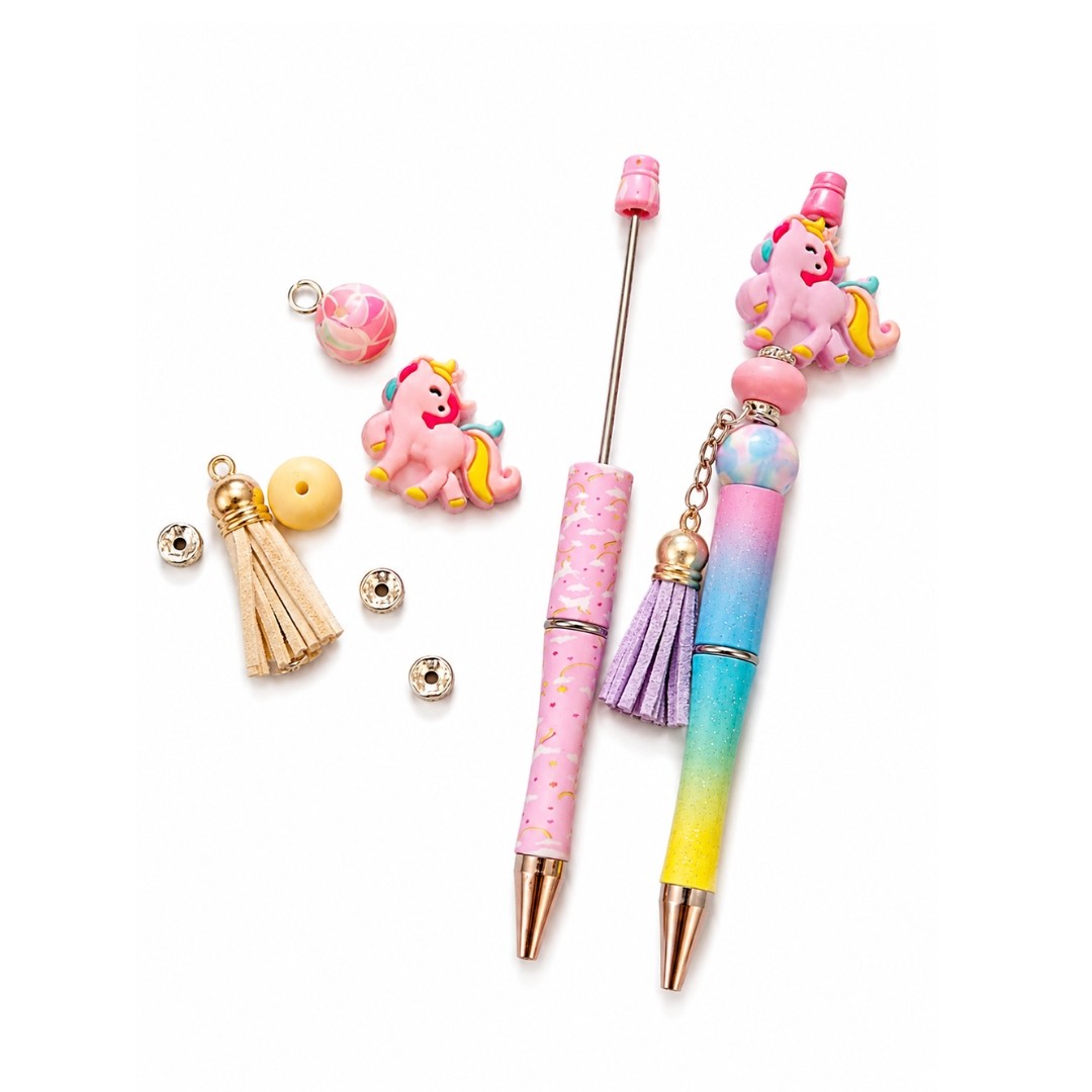 Unicorn DIY Kuglepenne, 2 stk