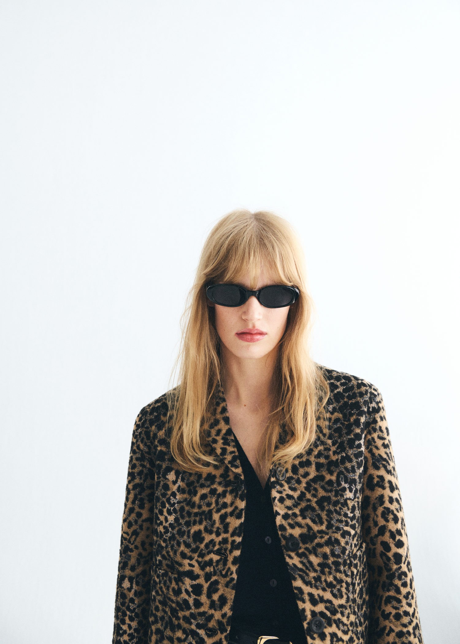 Leopardprint Jacket With Buttons