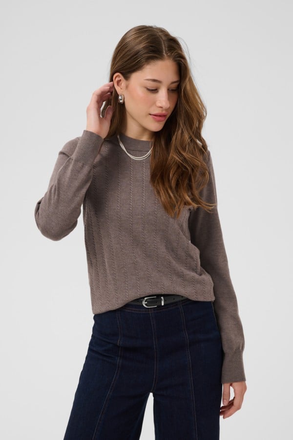 Milasz Thin Cabel LS Pullover