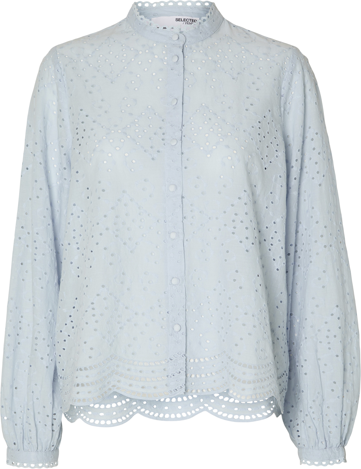 Slftatiana L/S Embr Shirt Noos