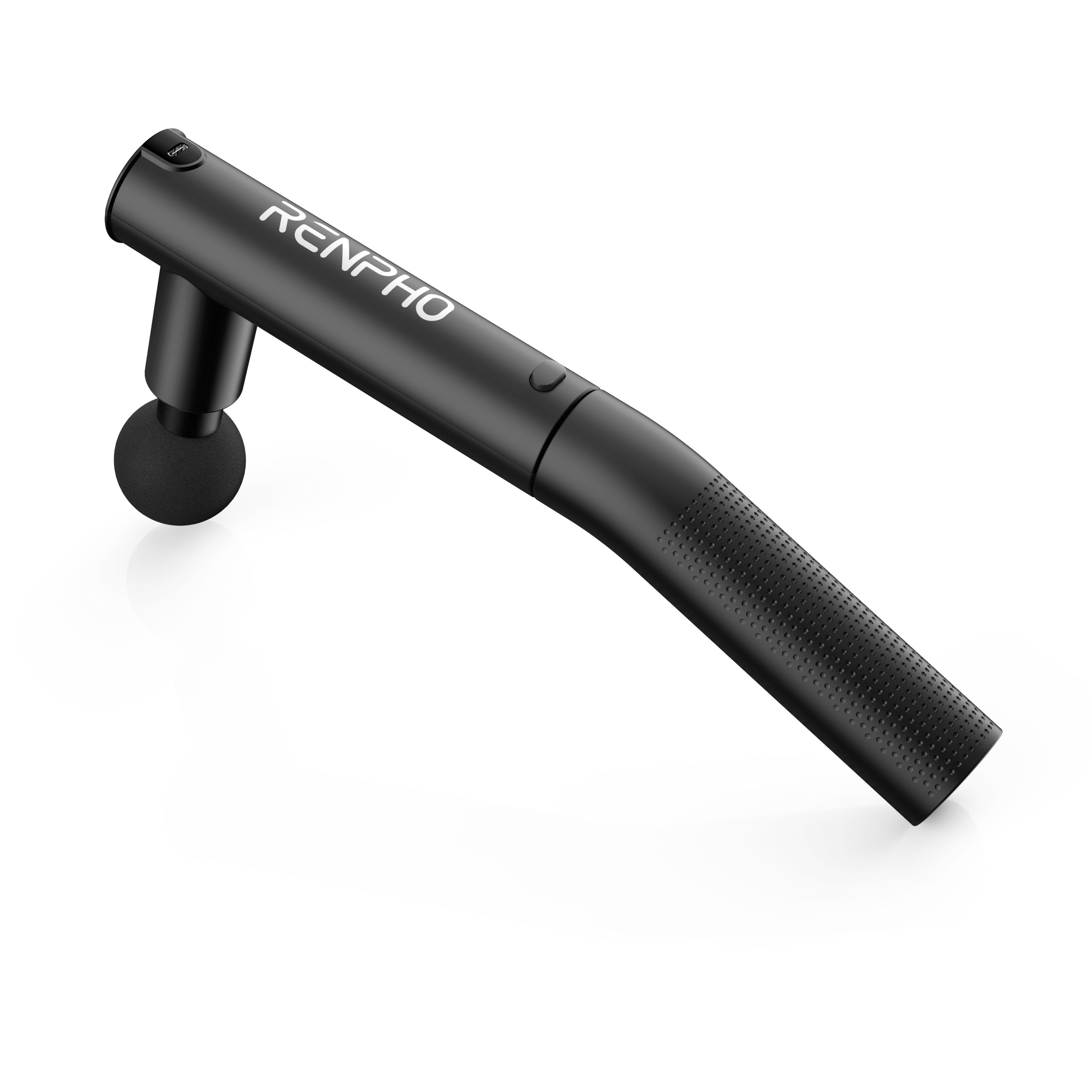 Extend Massage Gun Removable Extendable Handle - Black
