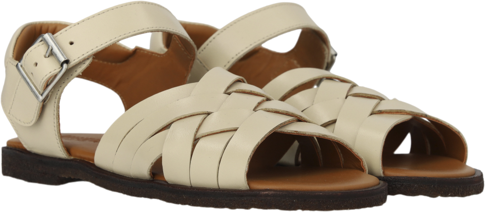 Fletsandal Med Åben Hæl