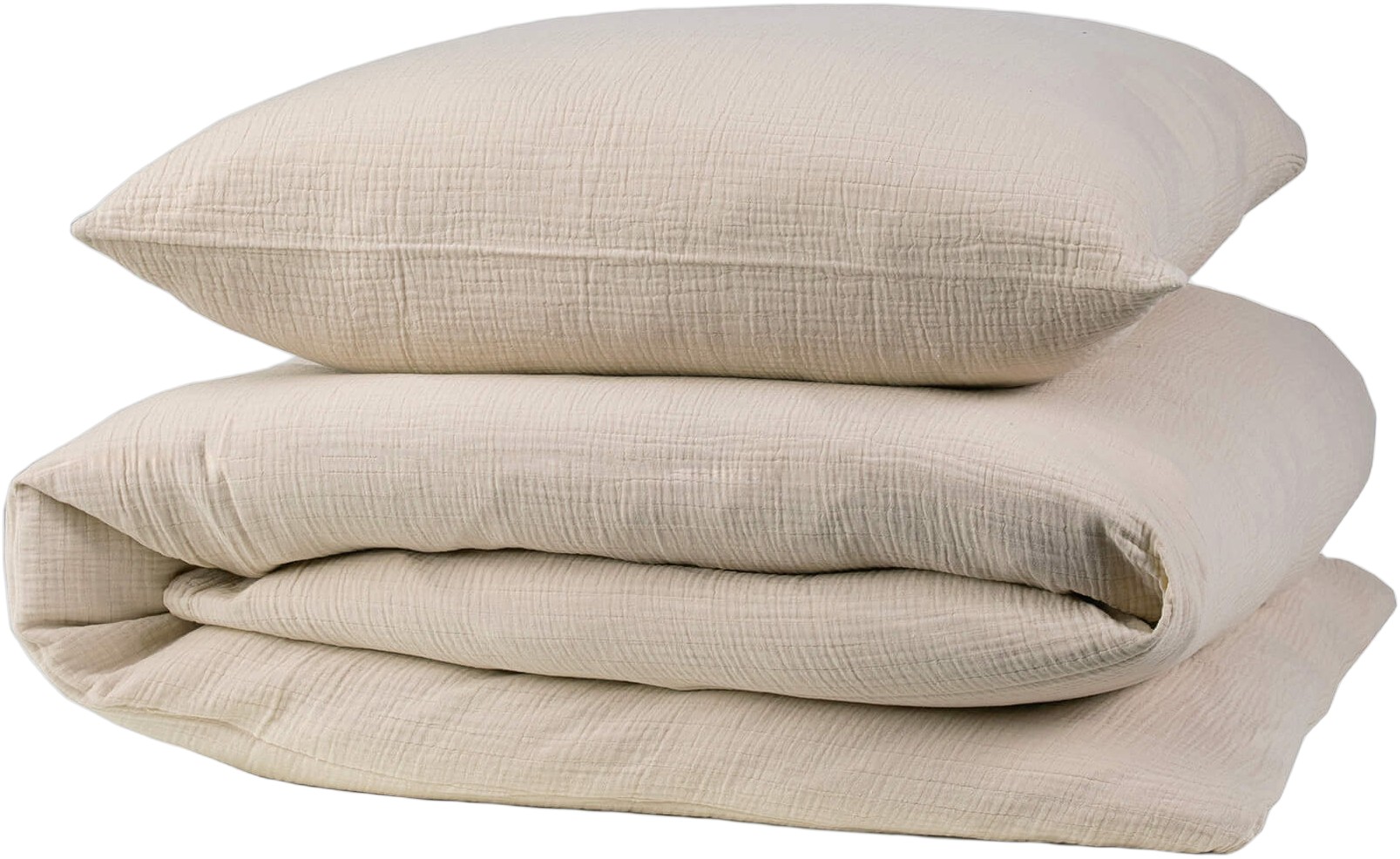 Stonewashed Muslin Sengesæt