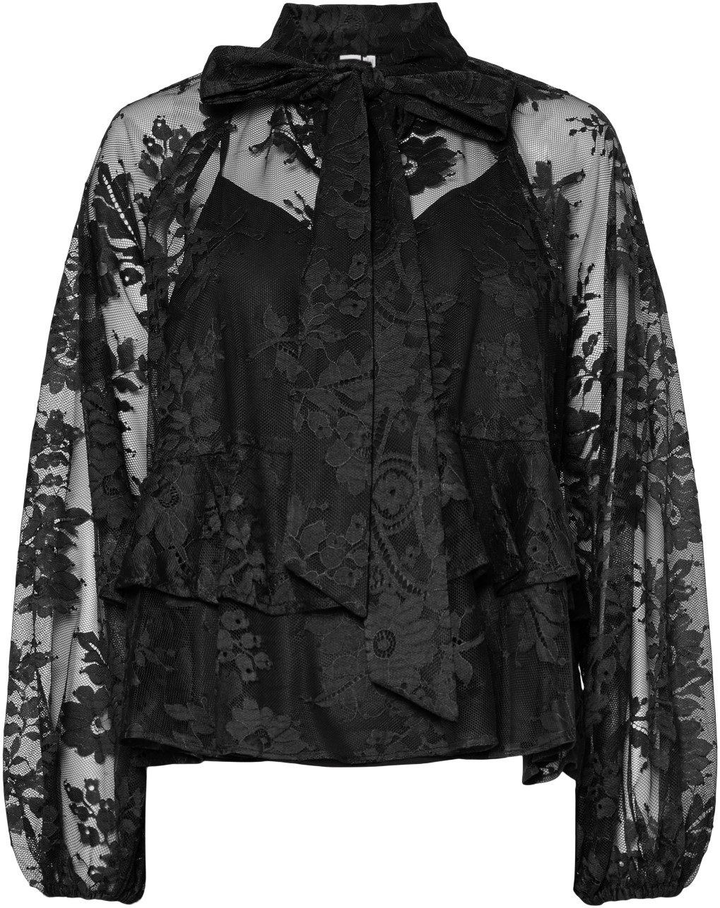 Yaslacilla LS Lace TOP Show