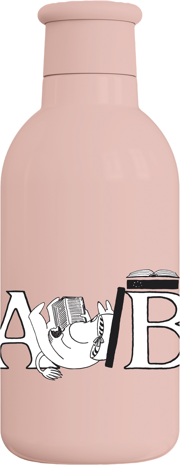 Moomin ABC Termoflaske 0.5 l. Moomin Salmon