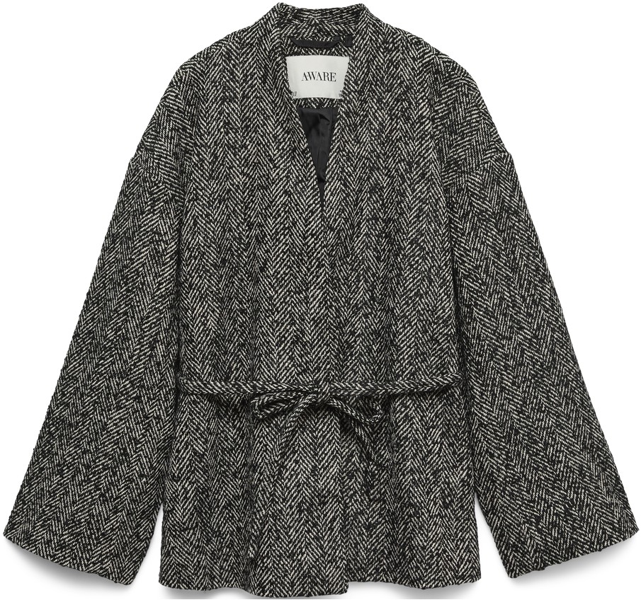 Awchelsea LS Vneck Short Jacket