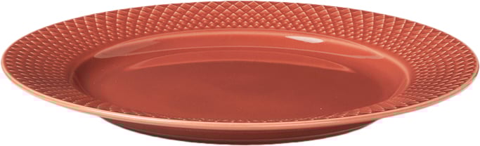 Rhombe Frokosttallerken Ø23 cm Terracotta Porcelæn