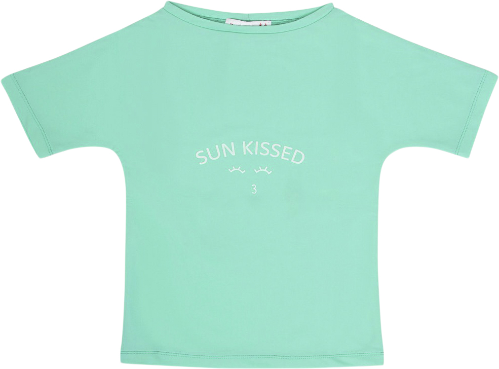 Luna Sunkissed Boatneck Aqua