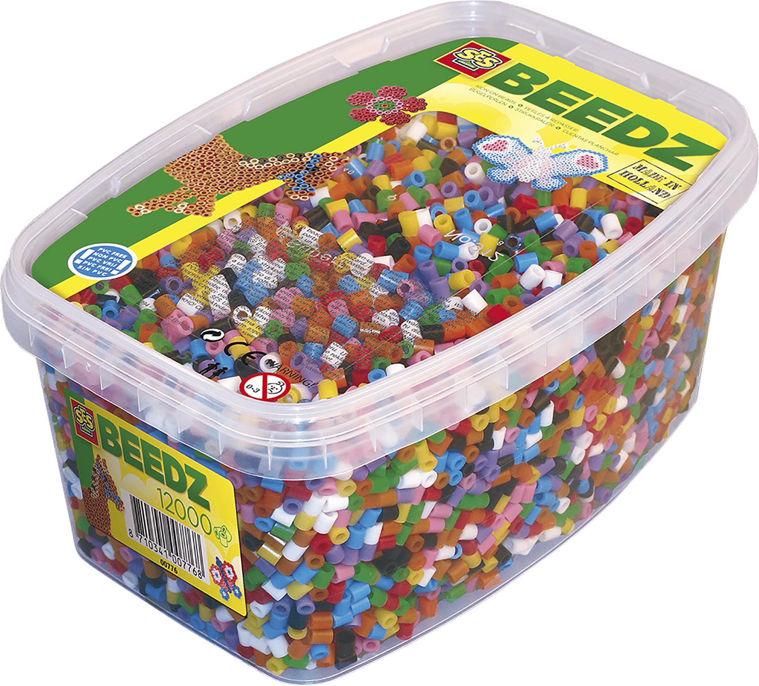 SES Creative Perler – 12. 000 stk. Assorterede