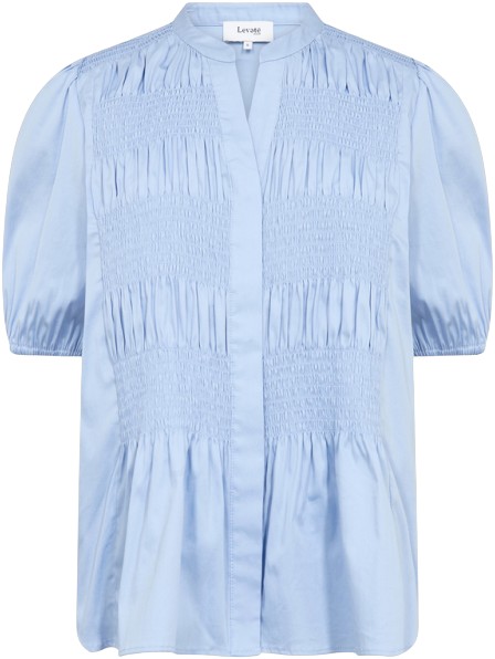 Lrisla Solid 137 Skjorte Lyseblå