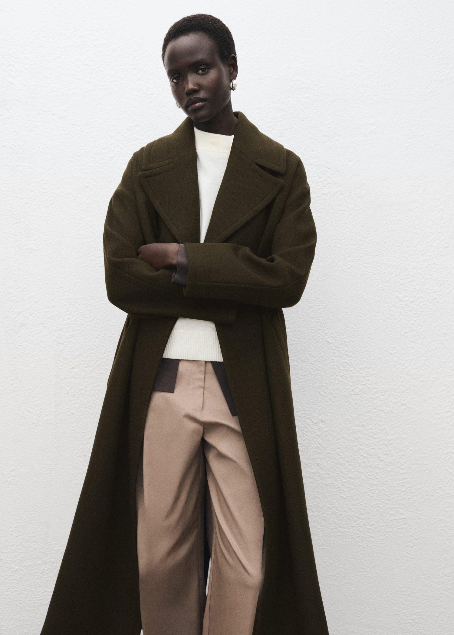 Wool Blend Coat. – Traviata