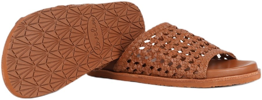 Positano Woven Leather Slide
