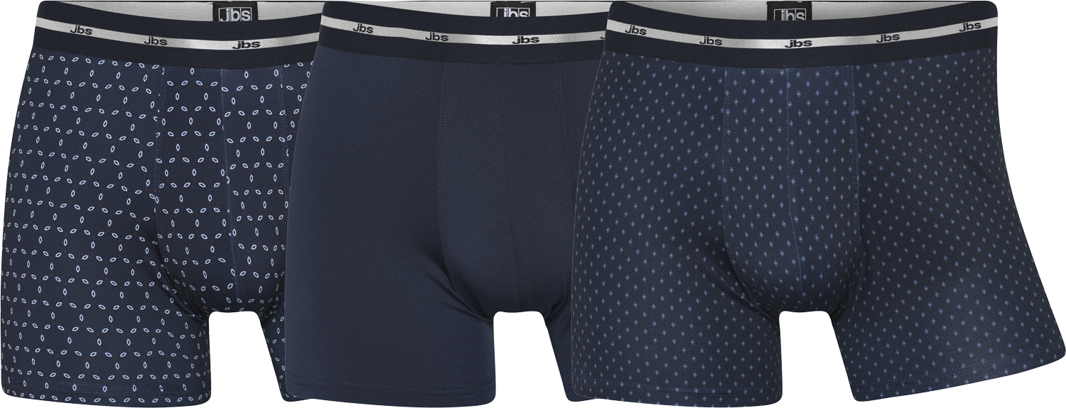 JBS 3-pack microfiber tights til mænd i størrelse XXXL