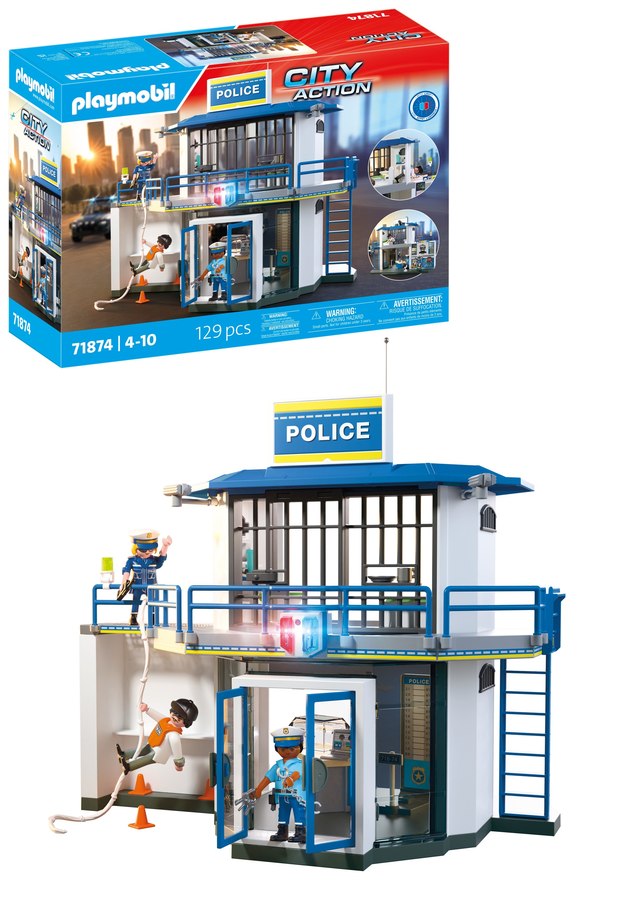 Police Station With Inves