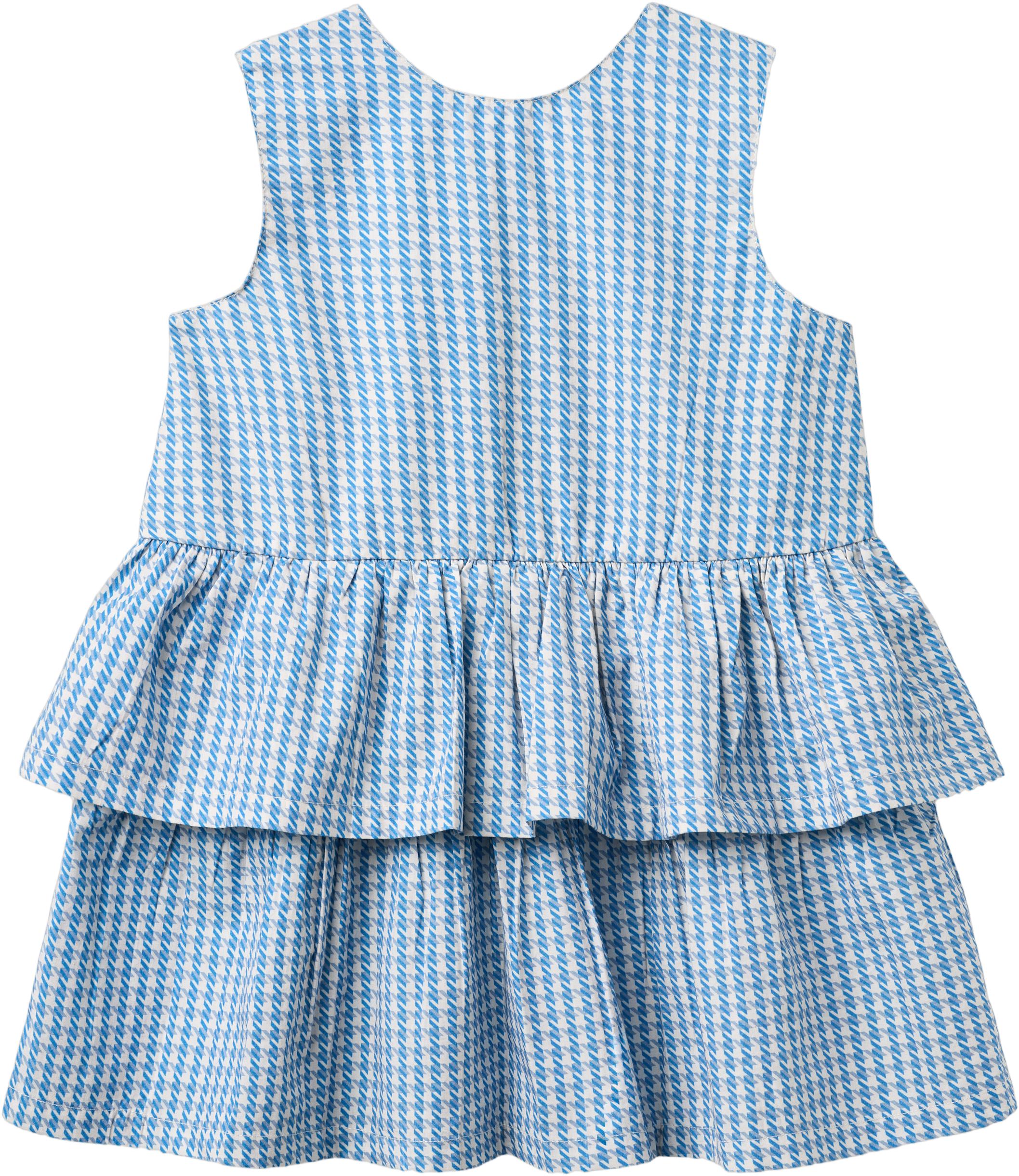 Houndstooth Dress W. BOW