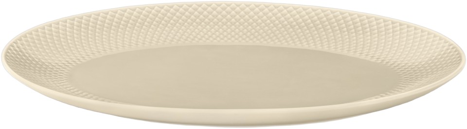 Rhombe Earth Ovalt Serveringsfad 35x26. 5 cm Marble