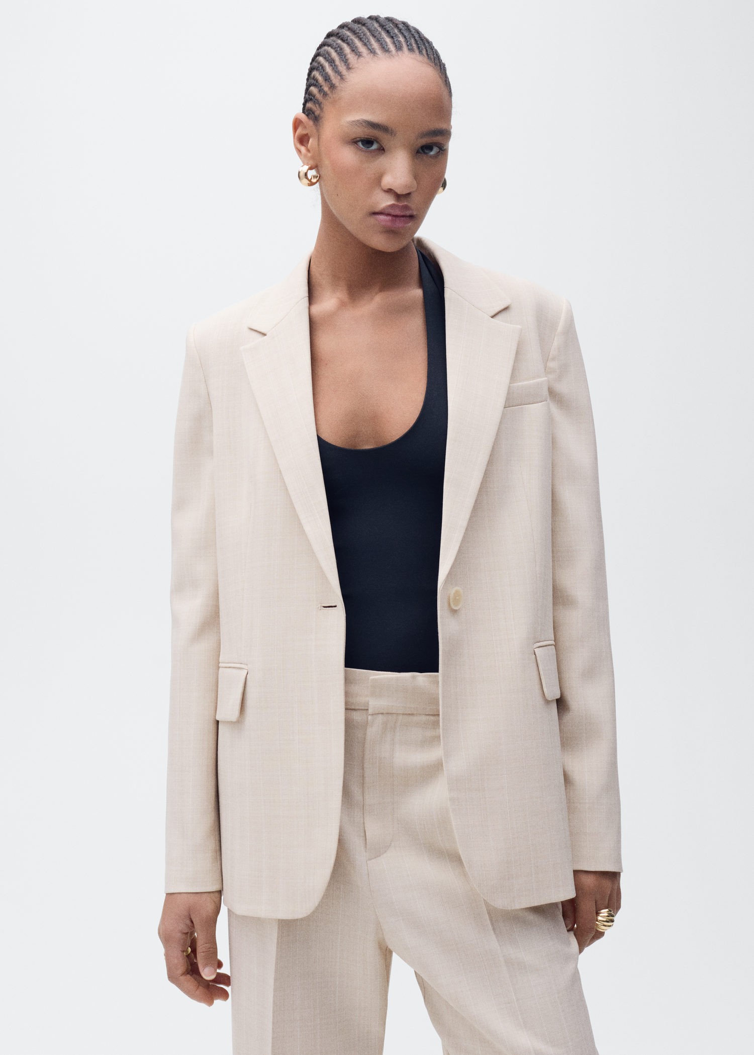 Straightfit Suit Trousers
