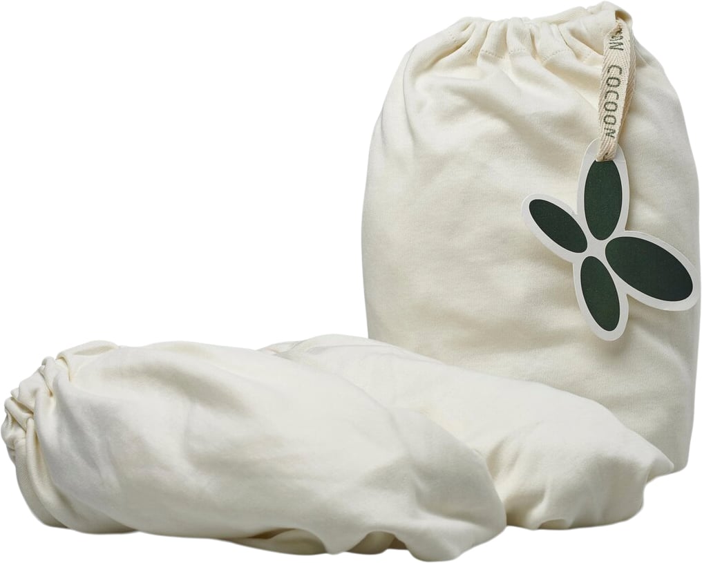 2 stk. Cocoon Økologisk Jersey Lagen, Vugge 40×84 cm