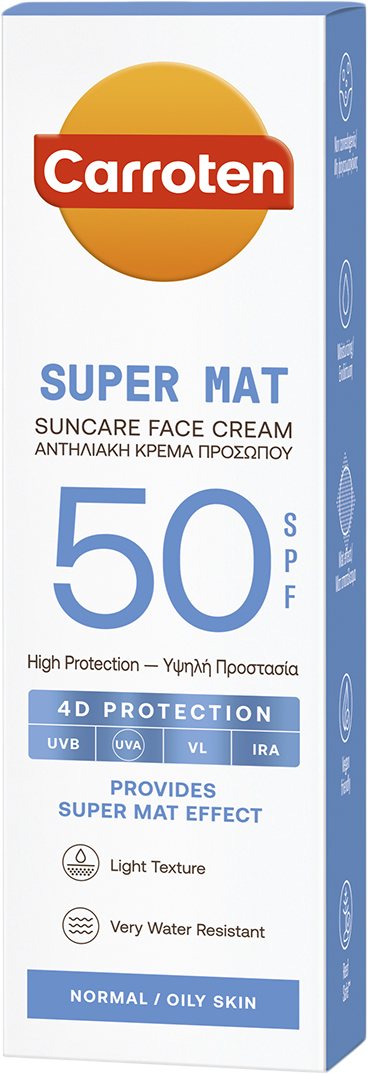 Carroten Face Super Mat Cream SPF 50 - DKK 159 - Spar 20%