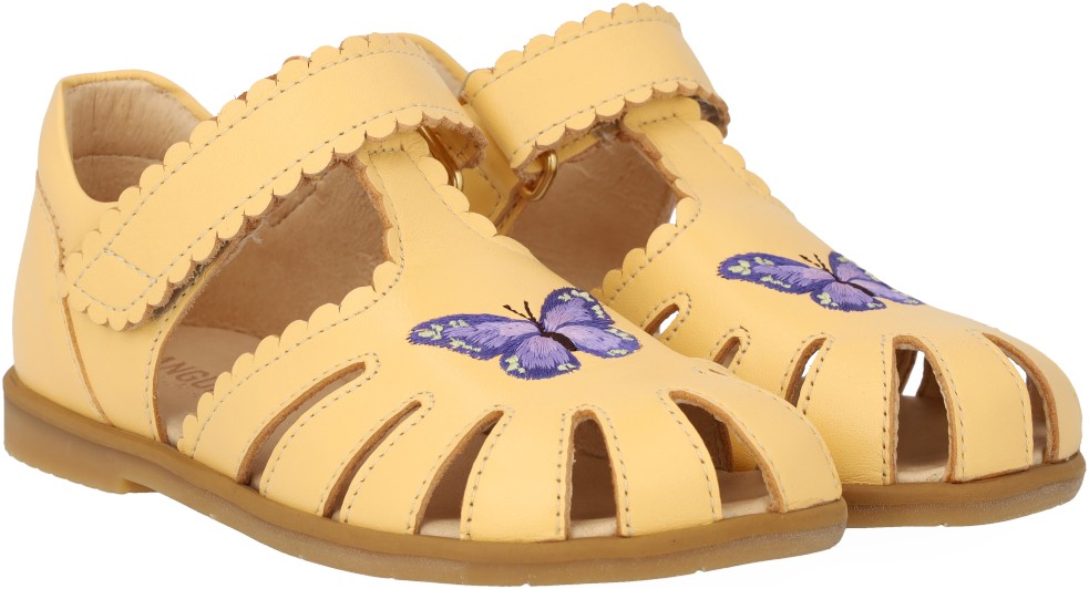 Sandal med Lukket tå og Sommerfugl