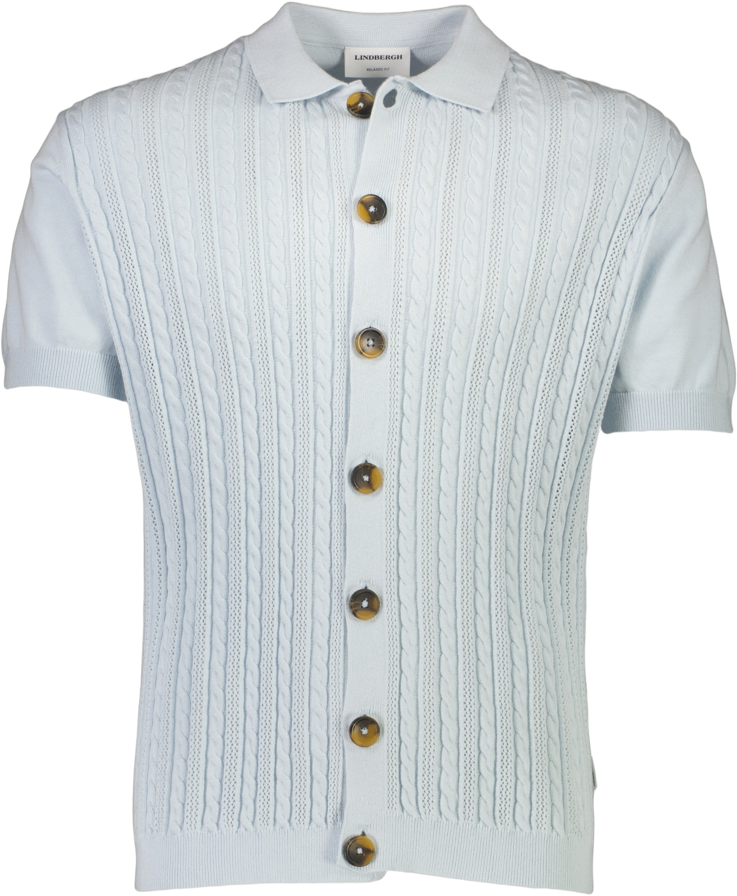 Knitted S/S Cable Cardigan