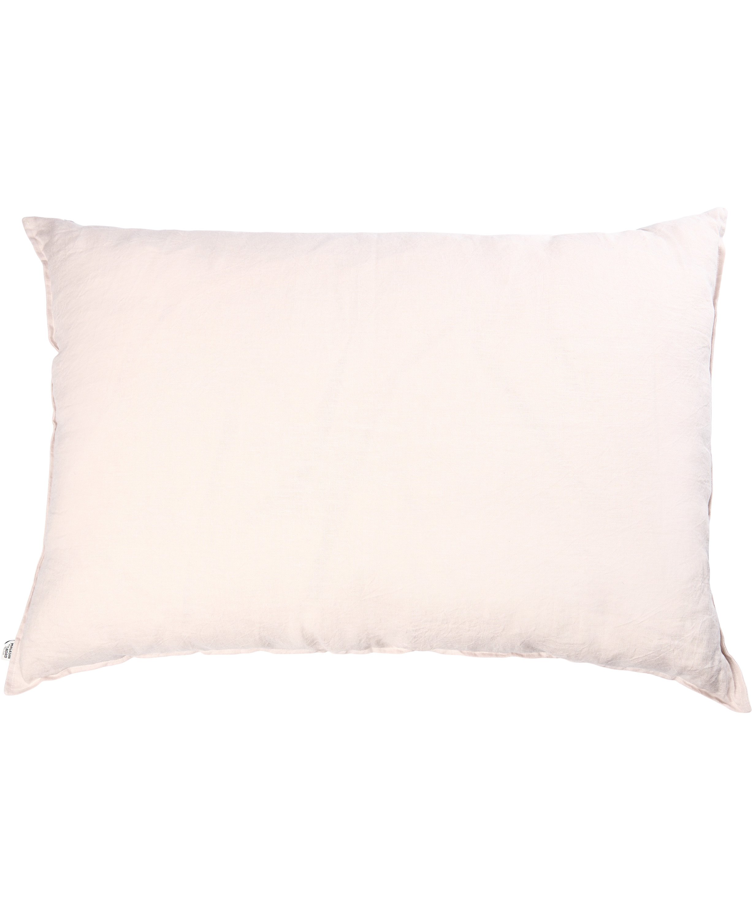 Hør Vasket Pude White san 60×90