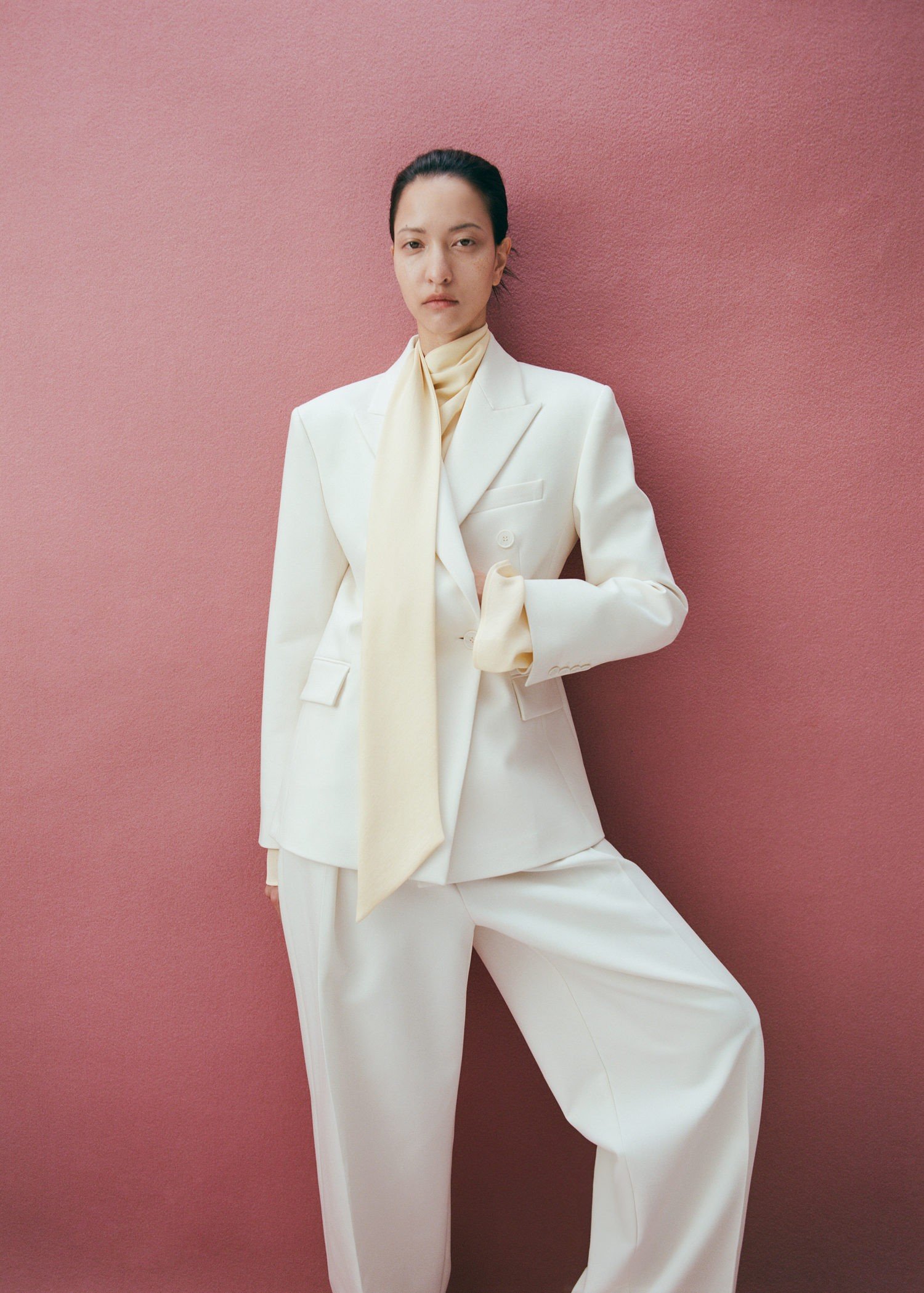 Fitted Doublebreasted Blazer