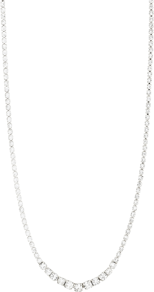Sky Necklace Silverplated