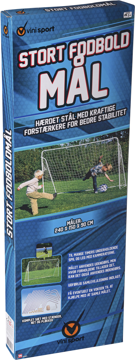 Stort Fodboldmål 240×150.