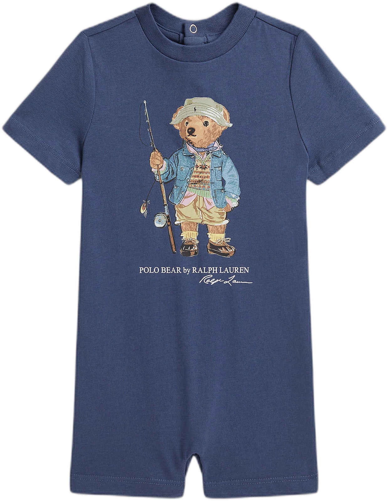 Polo Bear Cotton Jersey Shortall