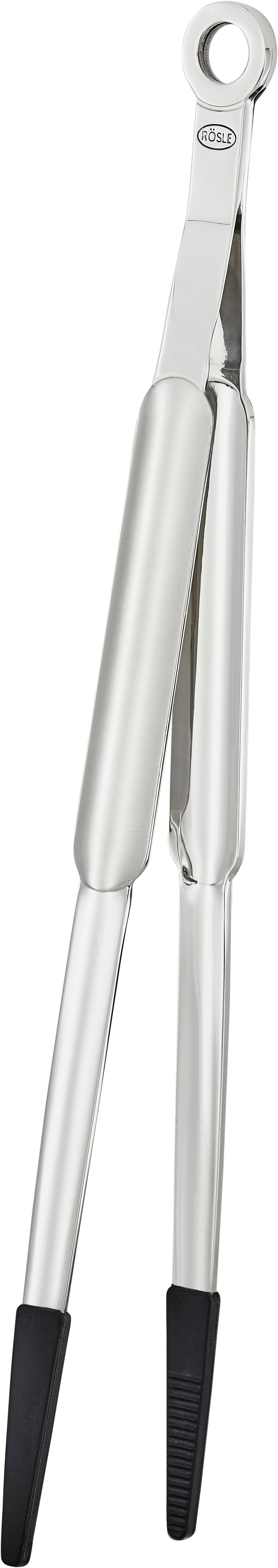 Stegepincet/madpincet Stål/sort L32cm