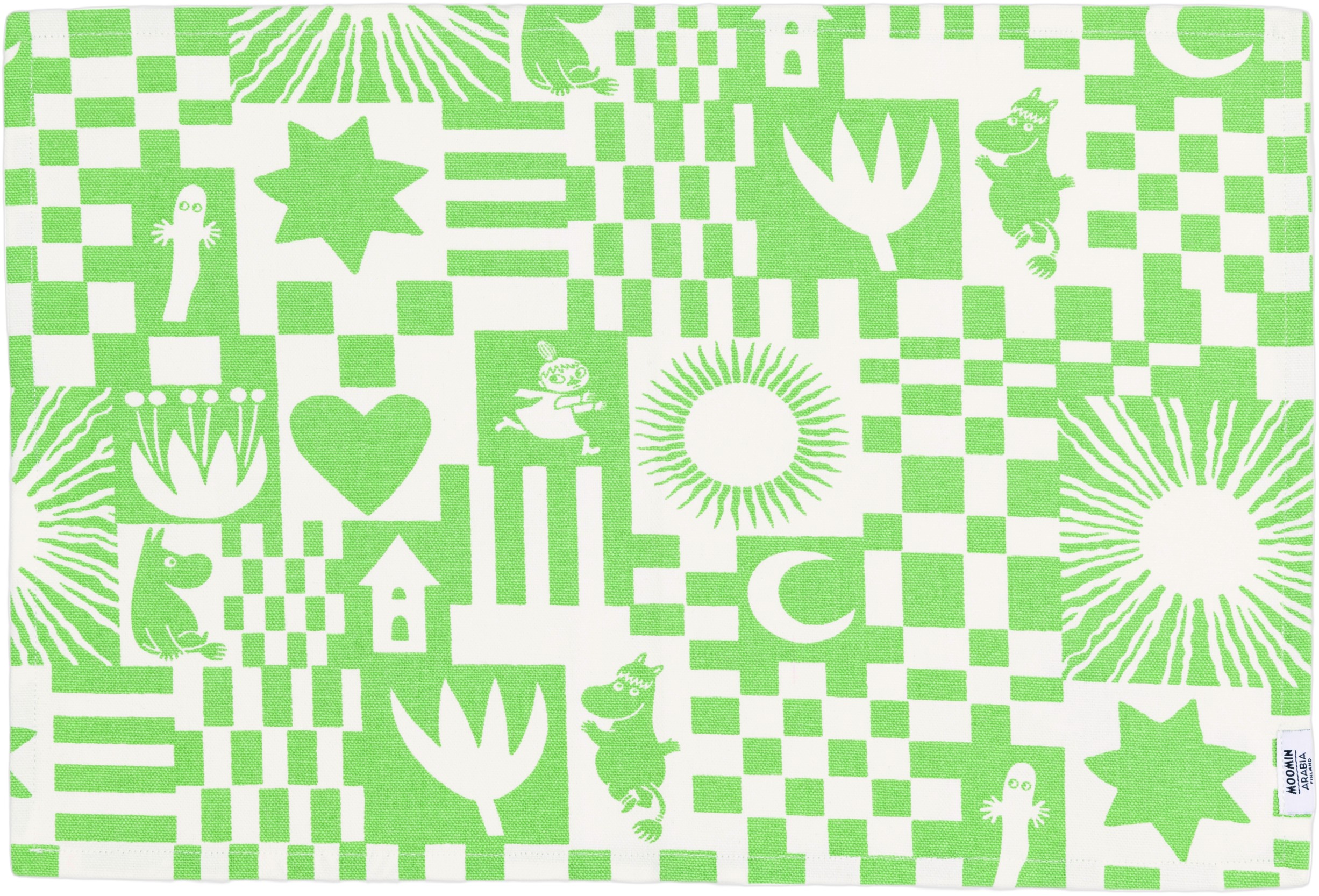 Moomin Arabia Dækkeserviet Fest Grøn