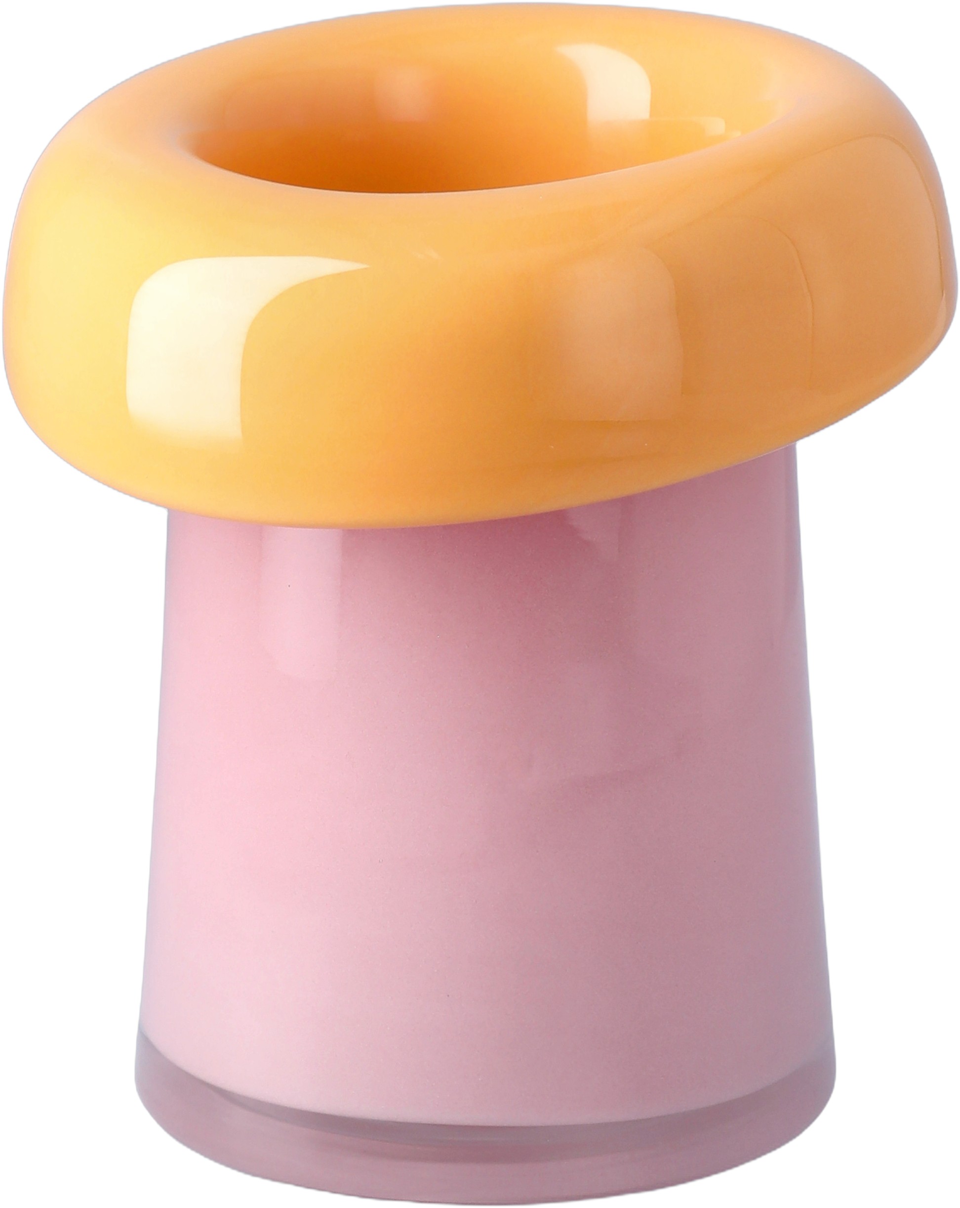 Soma Vase H16. 5 cm Pink/orange