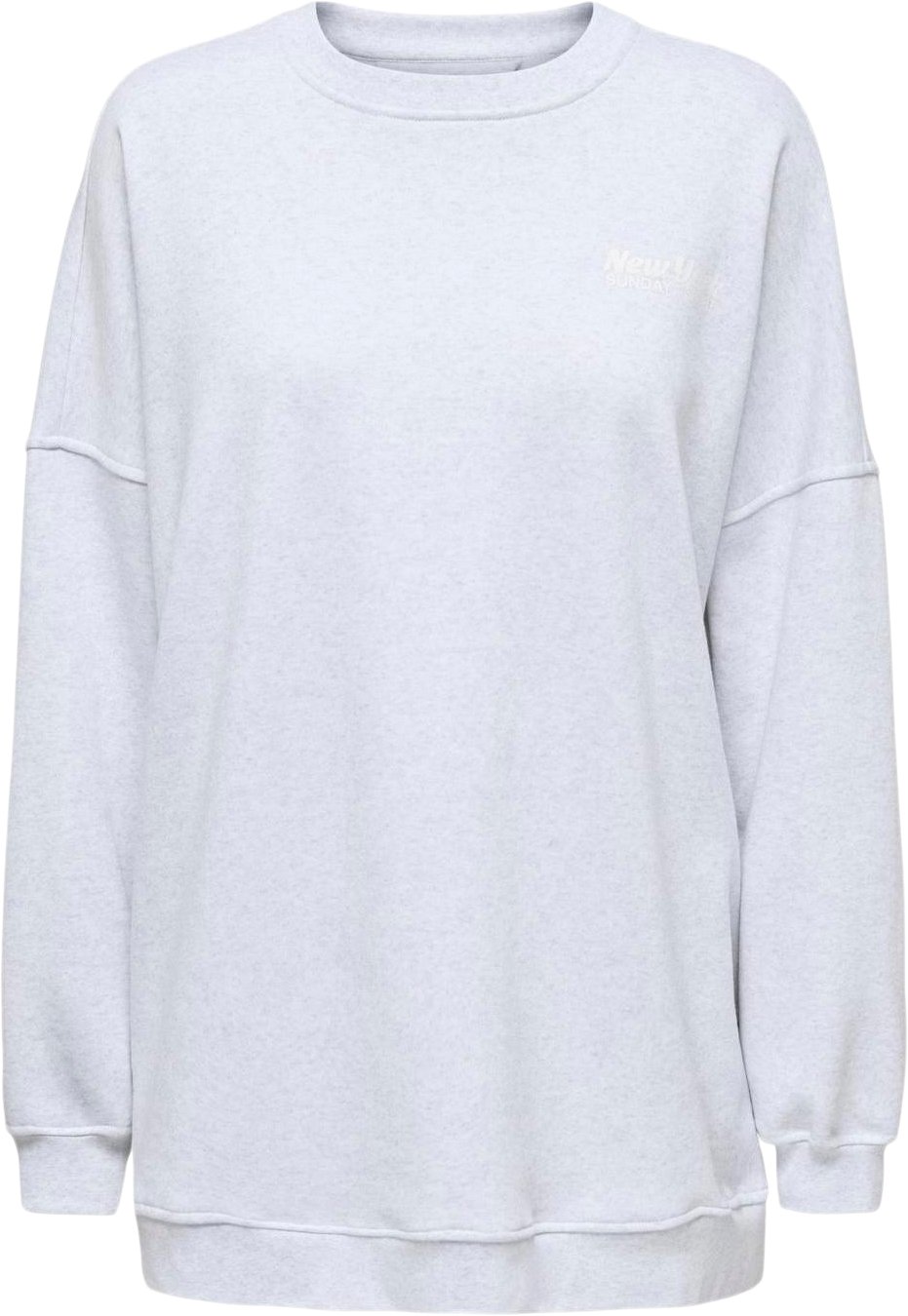 Onldaze L/S Oversize Print Oneck B