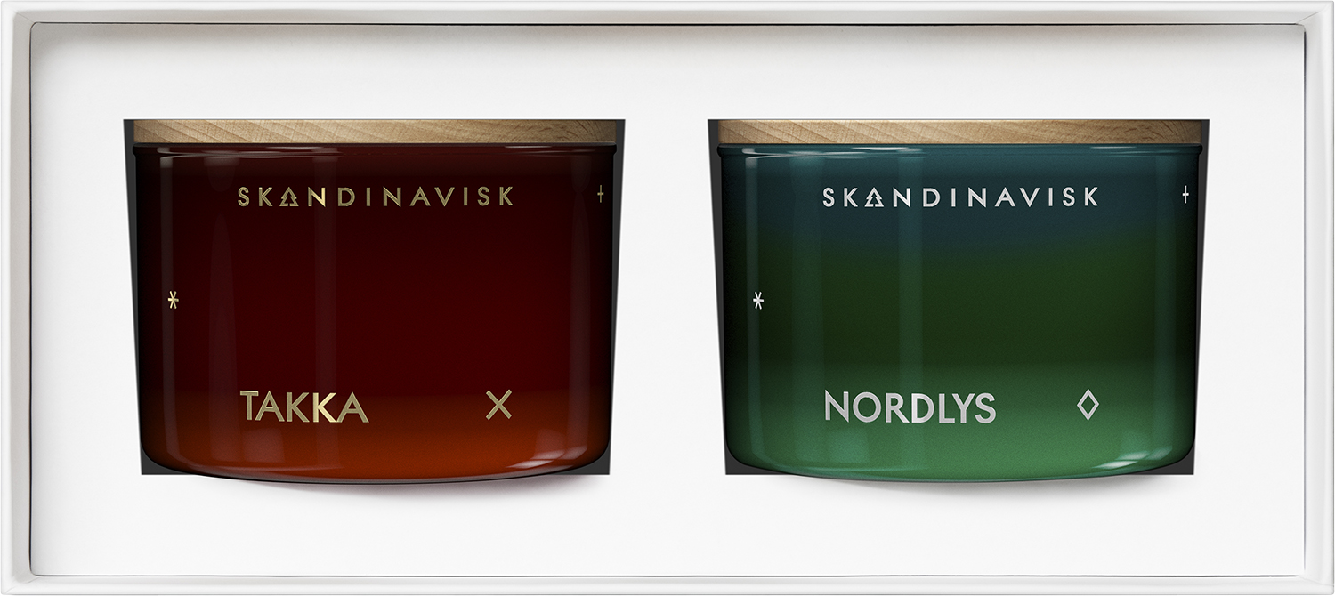 Skandinavisk Duftlys Gaveæske
