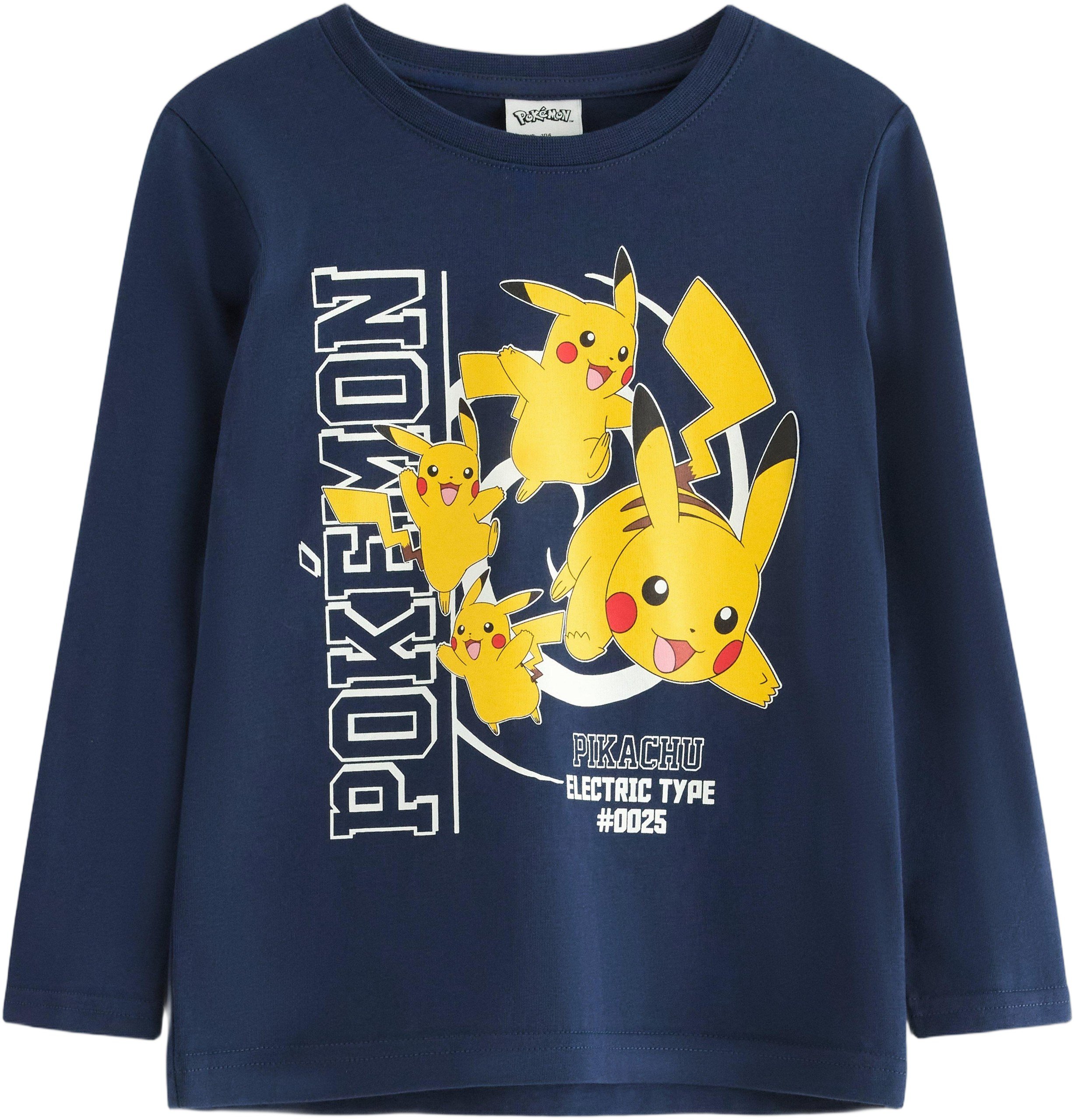 Långärmad Topp i Mjuk Bomullstrik