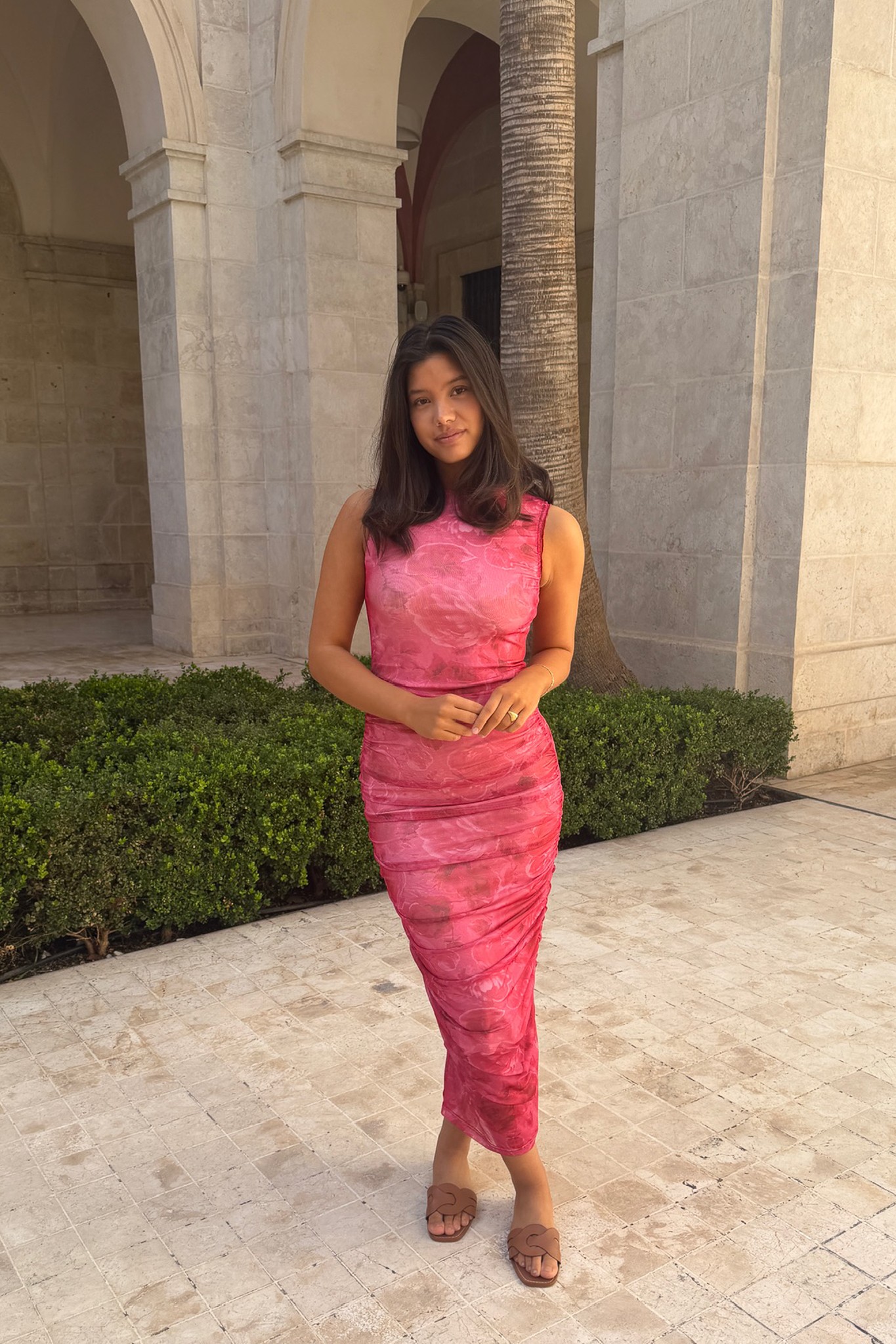 Miraic Mesh Dress