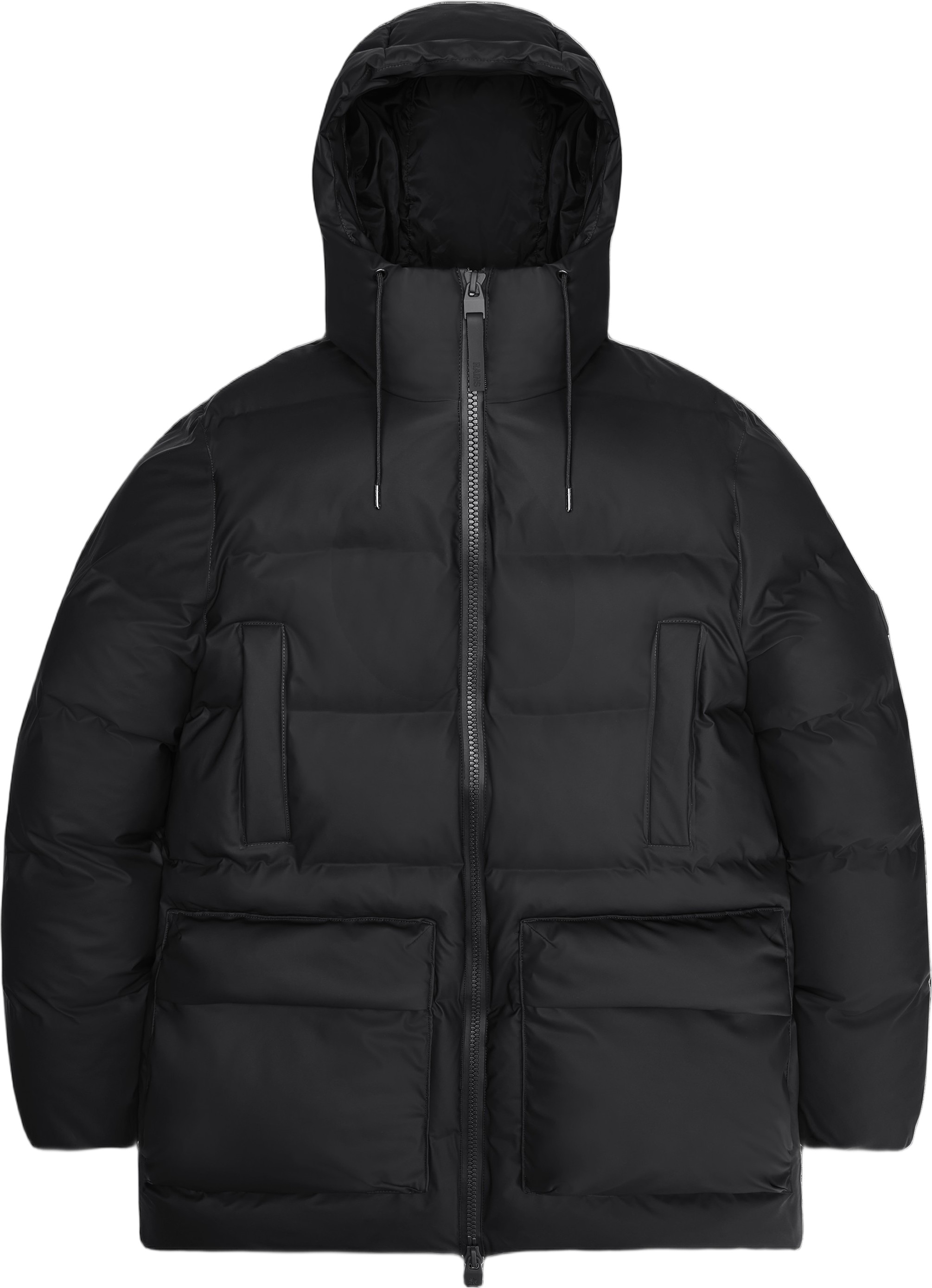 Alta Long Puffer Cargo Jacket W3t4
