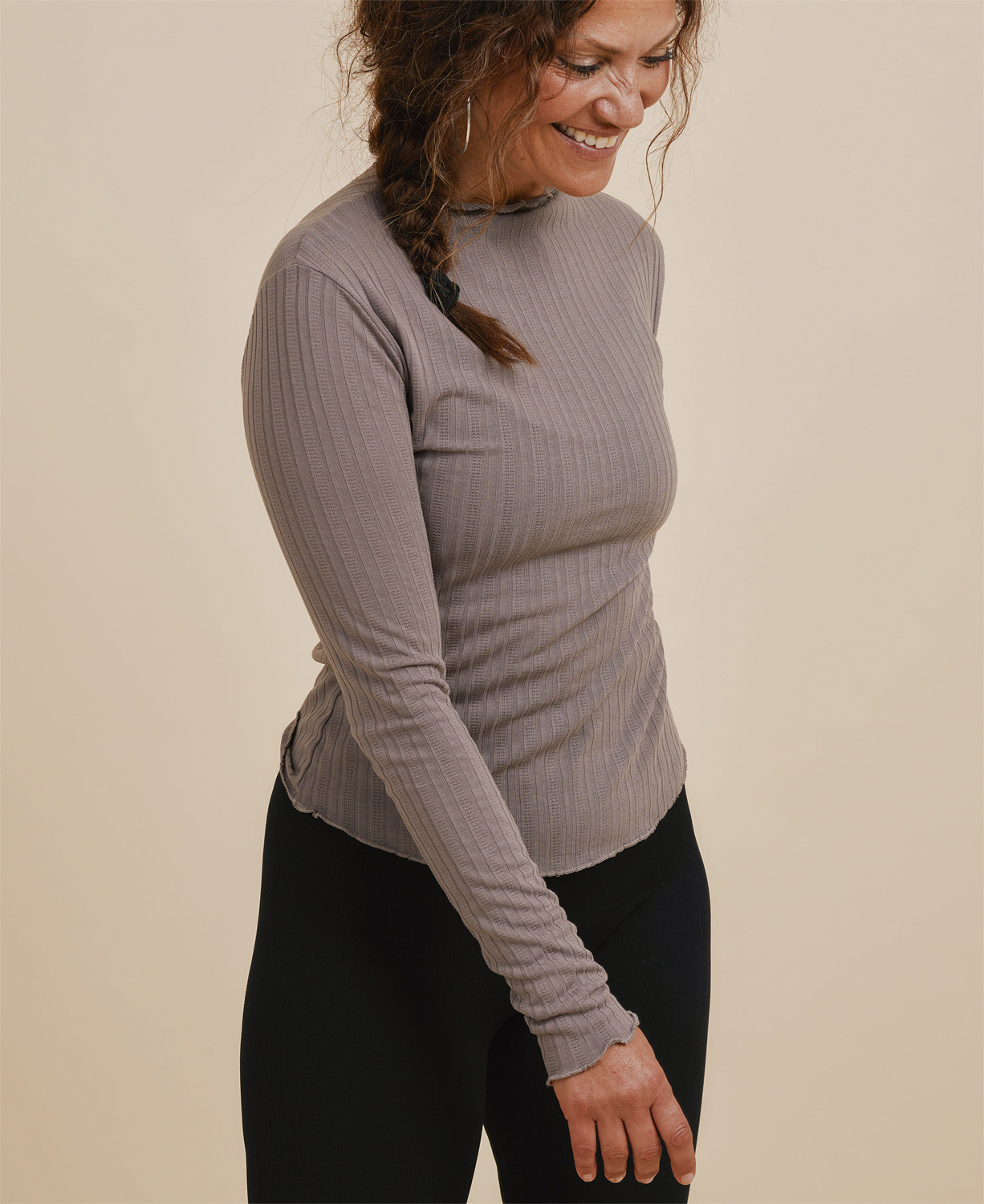 Powder Longsleeve Top Hazel
