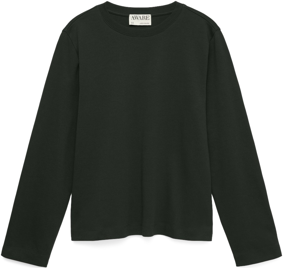 Awnaima LS Oneck Boxy T-shirt Noos