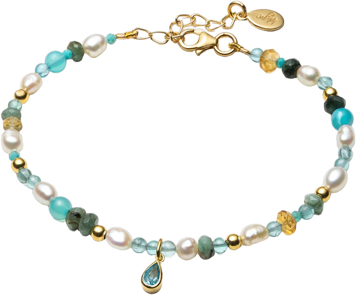 Water Drop Pure Pearl Bracelet