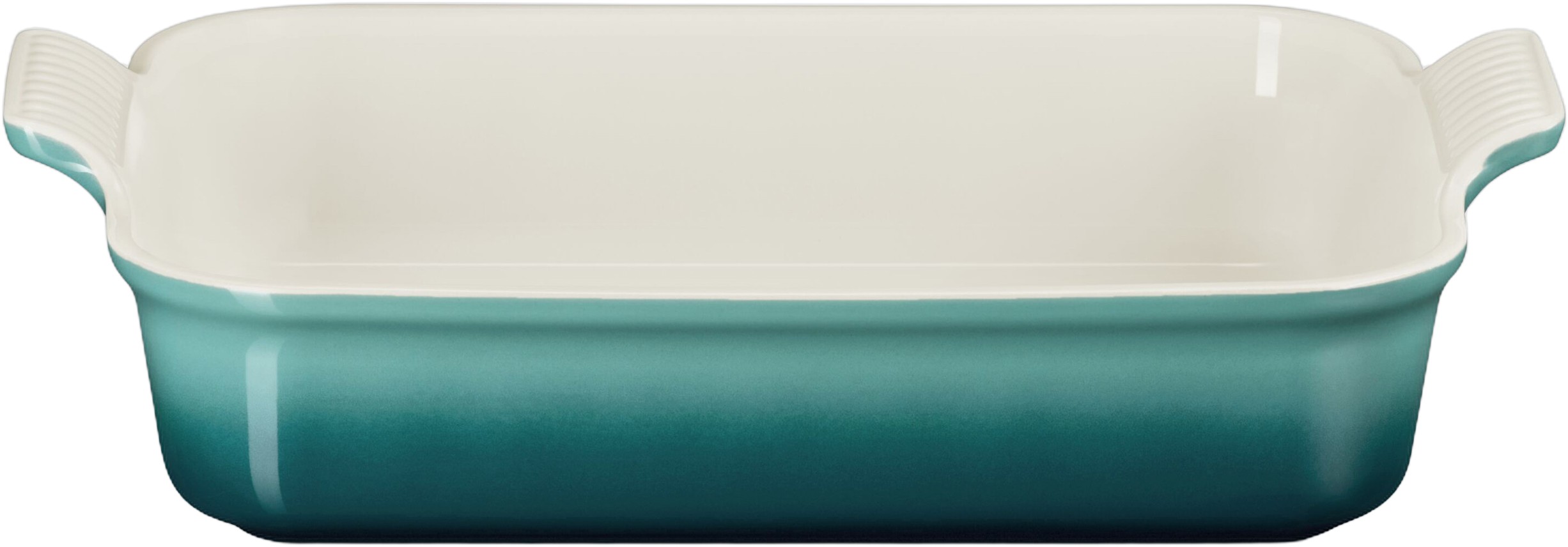 Le Creuset Signature Stentøj Heritage Rektangulært fad 32cm Bleu Rivie
