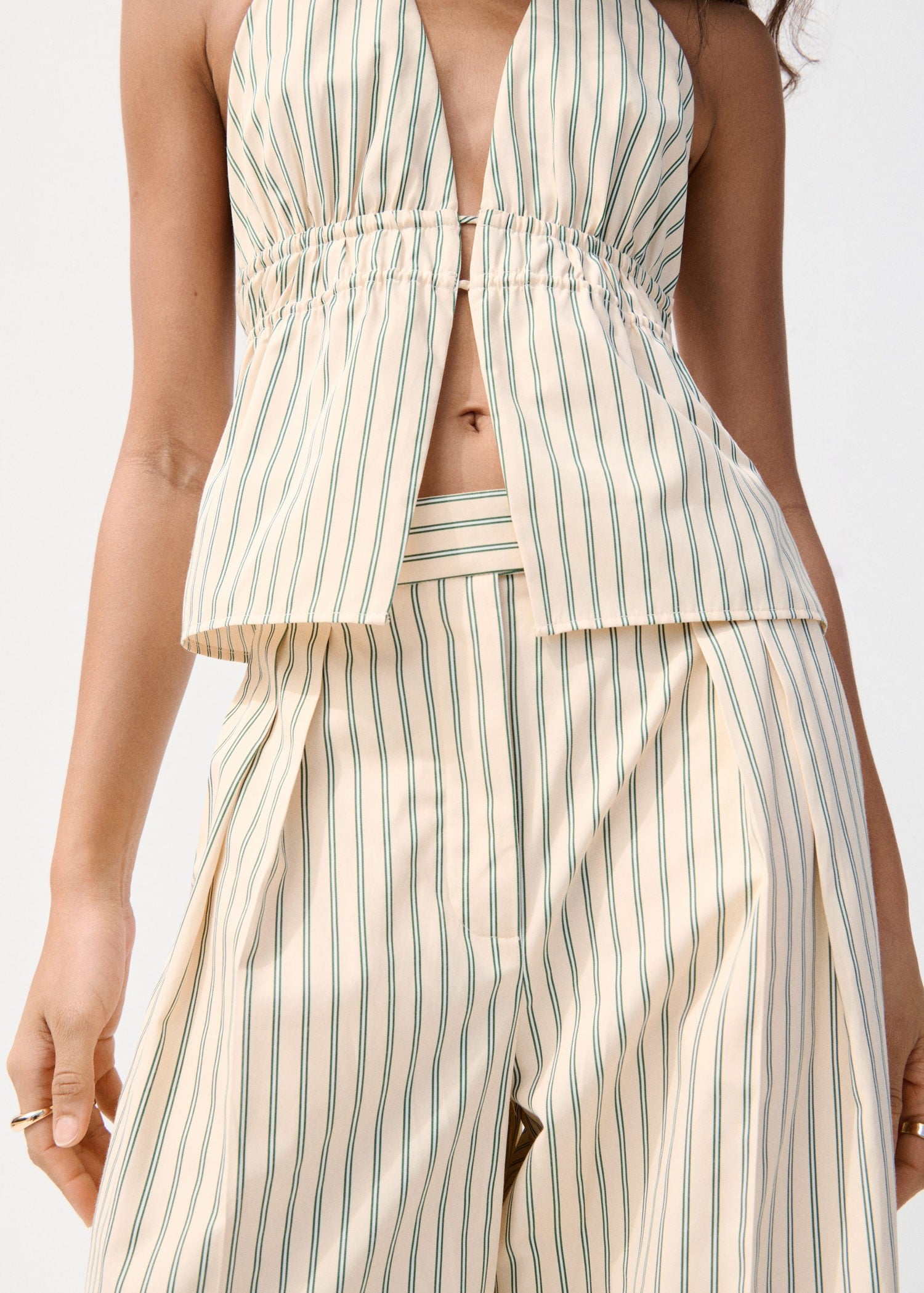 Chalkstripe Straight Trousers