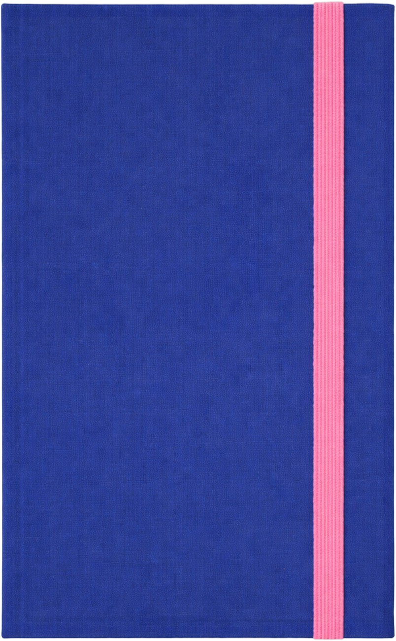 BEA, Notebook With Elastic Band Small, Bright Blue