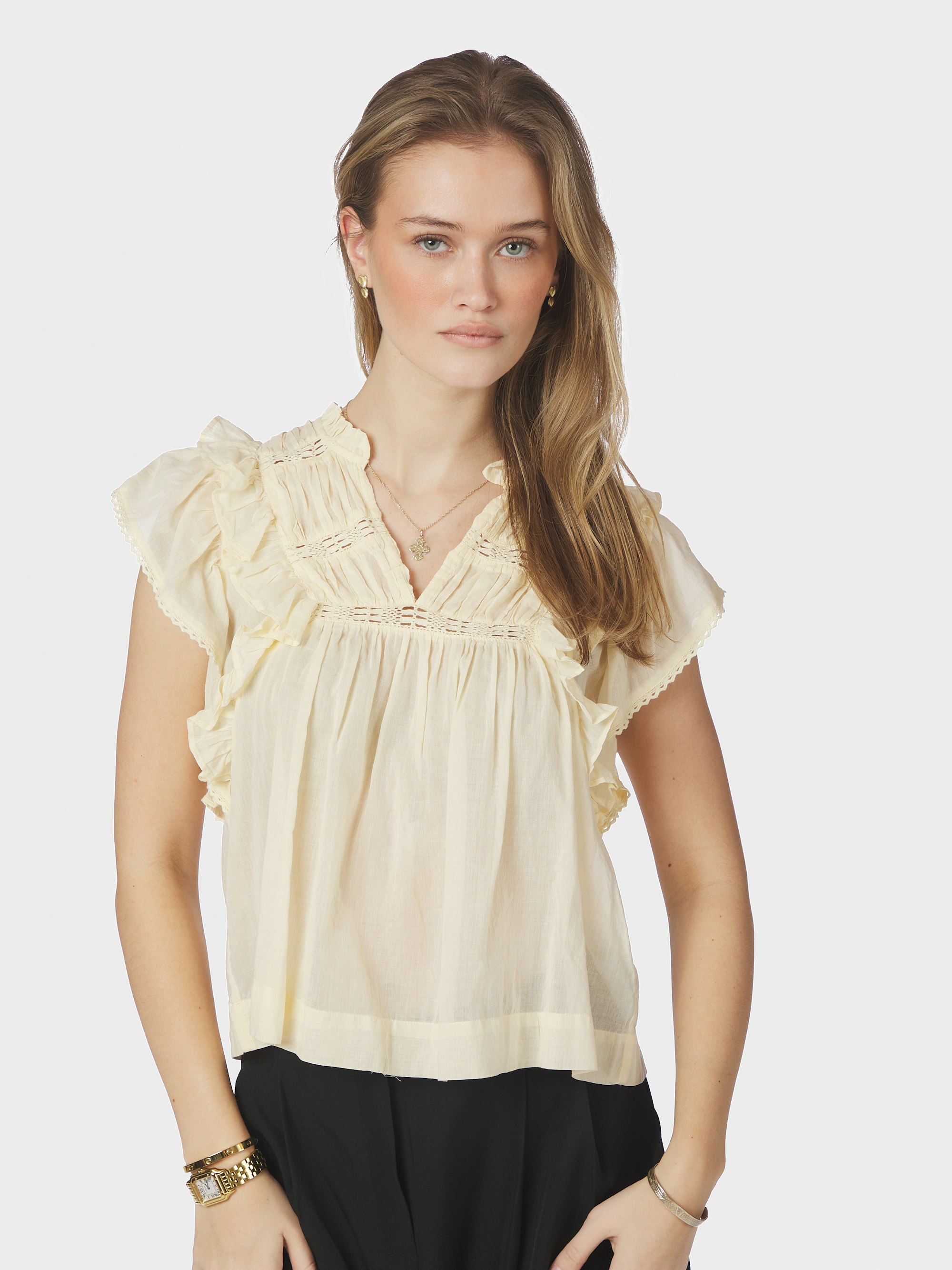Jayla S Voile Top