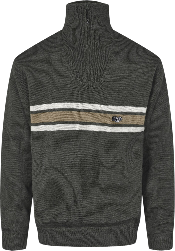 Icon Stripe Wind Knit Striktrøje