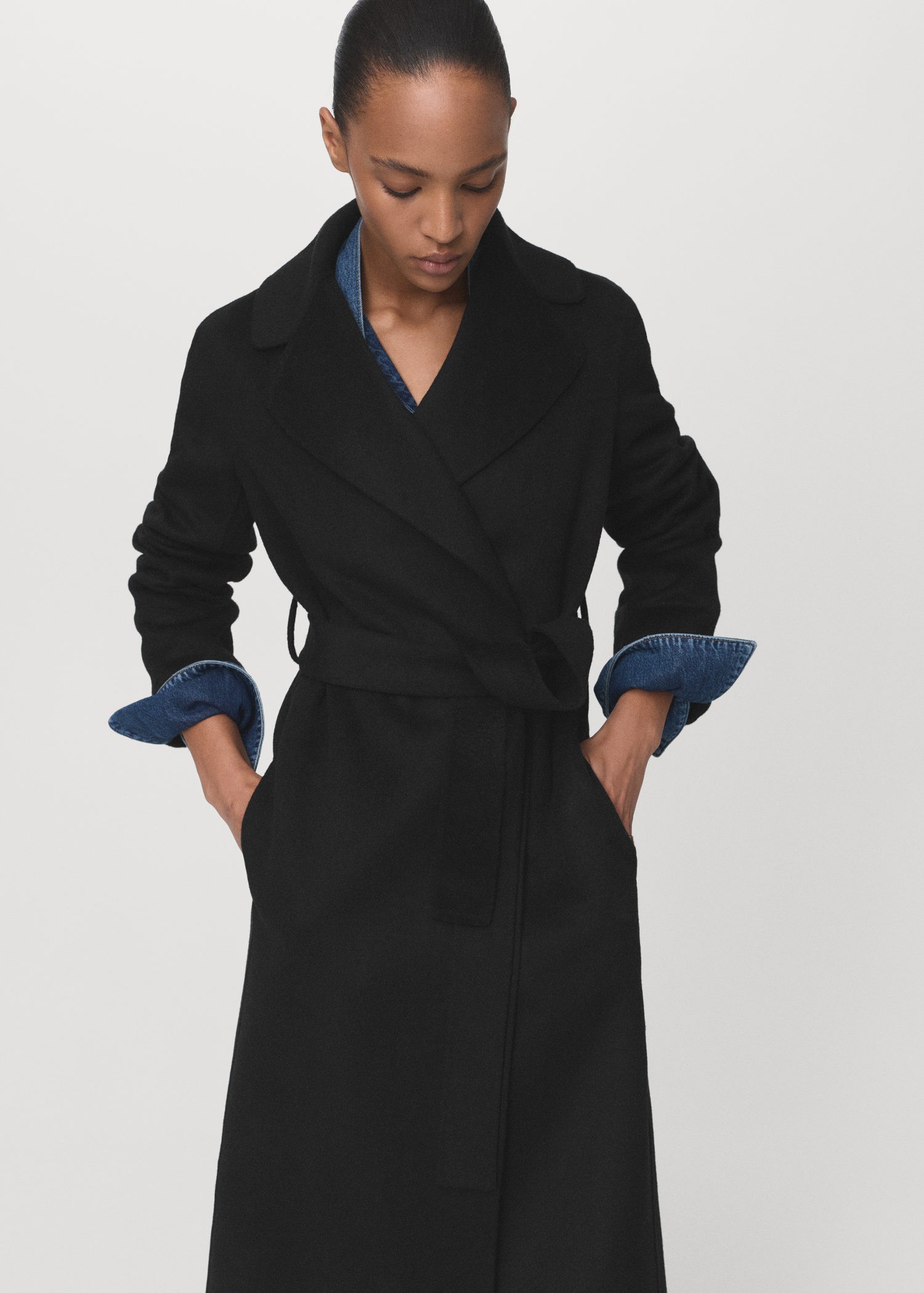 Wool Blend Coat. – Batin